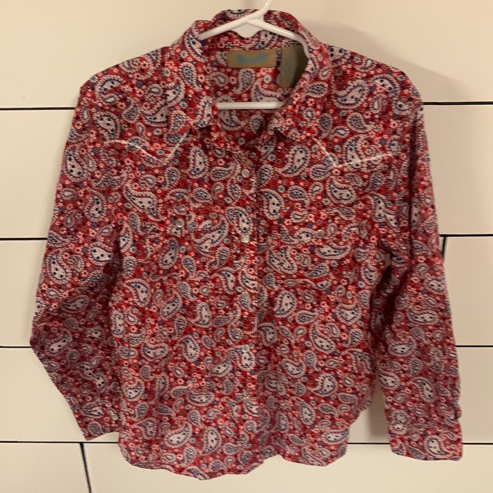 Paisley button up